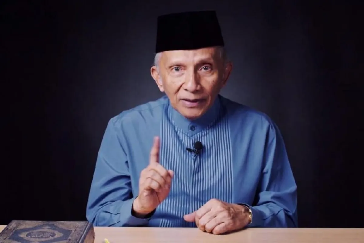 Amien Rais Sampaikan Nasihat Moral Demi Marwah Kepemimpinan Nasional