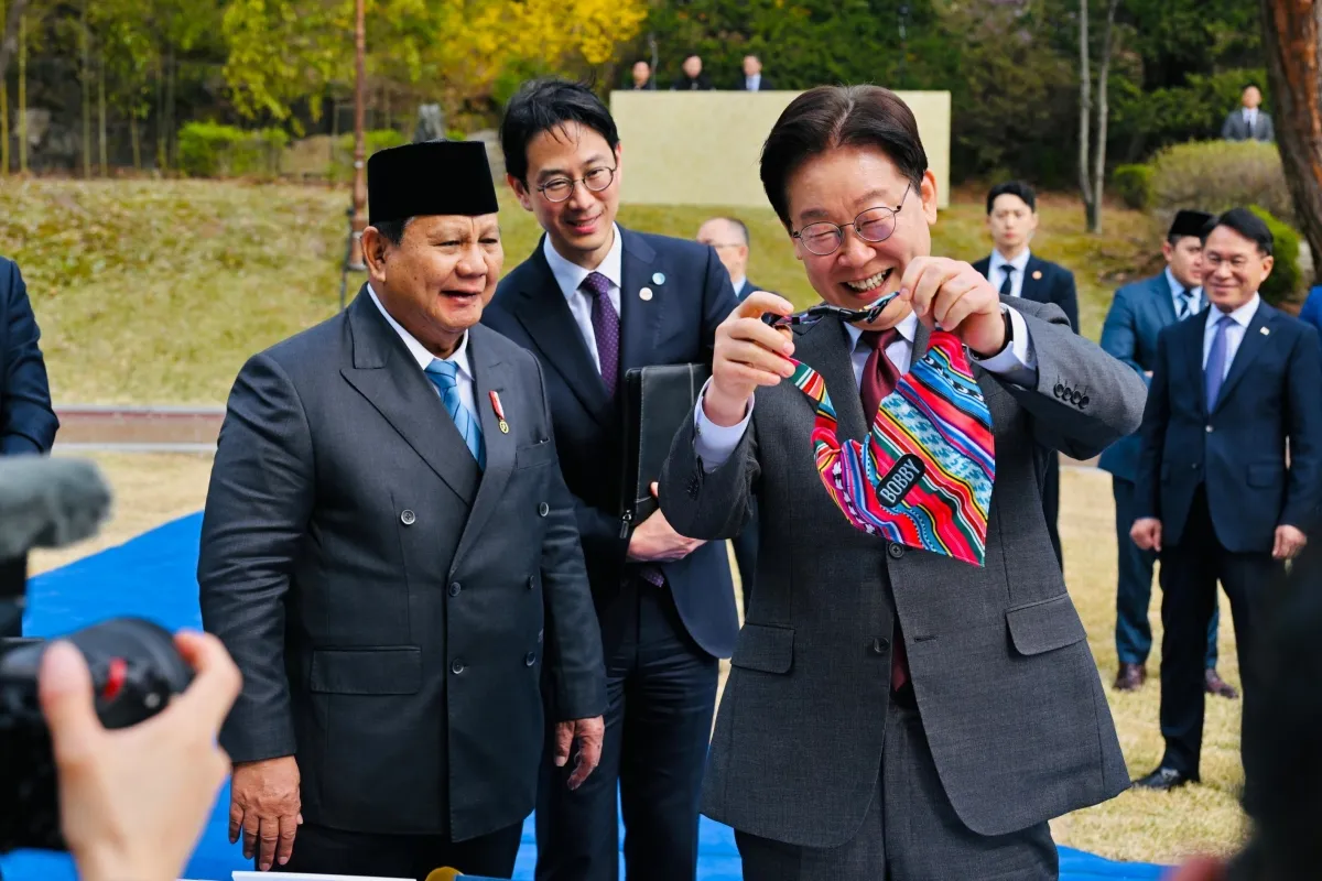 Harmoni Prabowo-Lee Jae Myung Pererat Persahabatan Indonesia-Korea