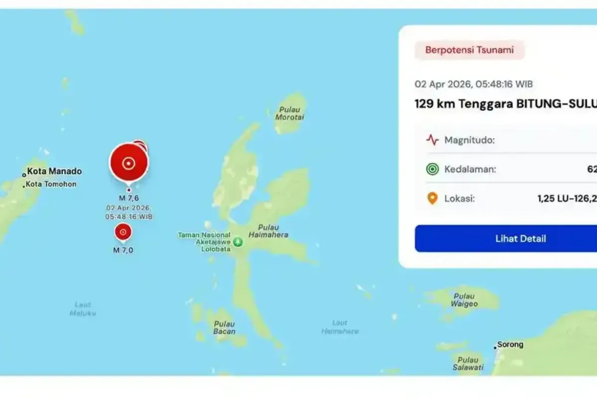 Keteguhan Warga Manado Bangkit dari Guncangan Gempa M 7,6