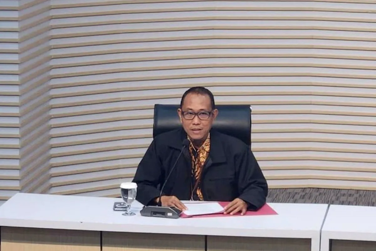 Konferensi pers OTT Bupati Langkat Syah Affandi di Gedung KPK