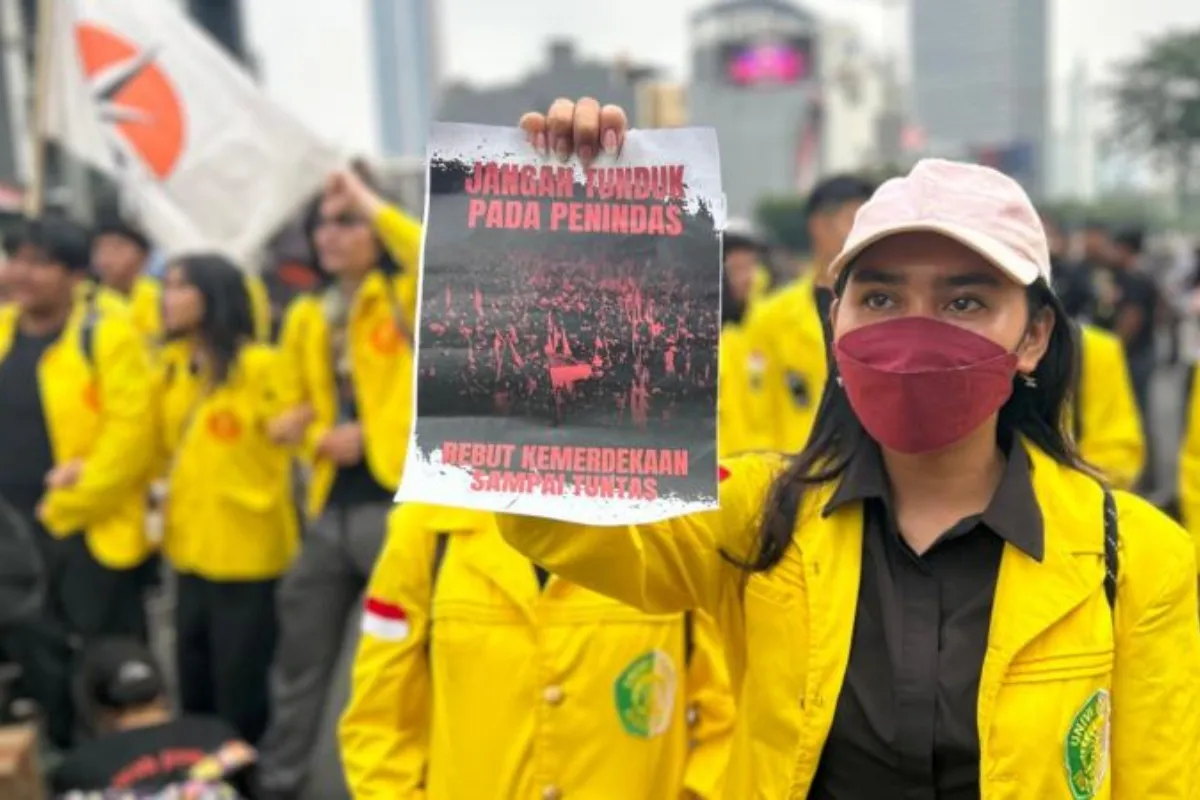 Ilustrasi Demonstrasi Mahasiswa