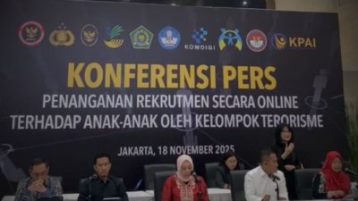 Densus 88 Identifikasi 110 Anak Terpapar Radikalisme Digital di 23 Provinsi