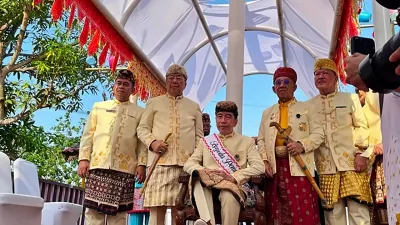 Makna Ritual Injak Kepala Kerbau Jokowi, Bukan Sekadar Seremoni Adat