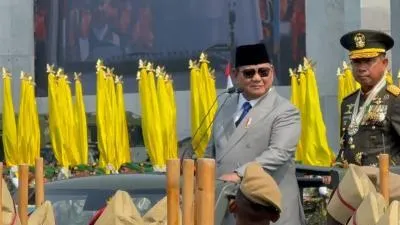 Prabowo di HUT Ke-81 TNI, Serangan Siber Sudah Menyasar Indonesia